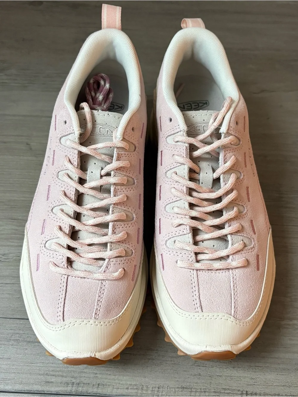 Keen Jasper Zionic Womens Athletic Hiking Shoes Trail Cameo Rose Size 8.5